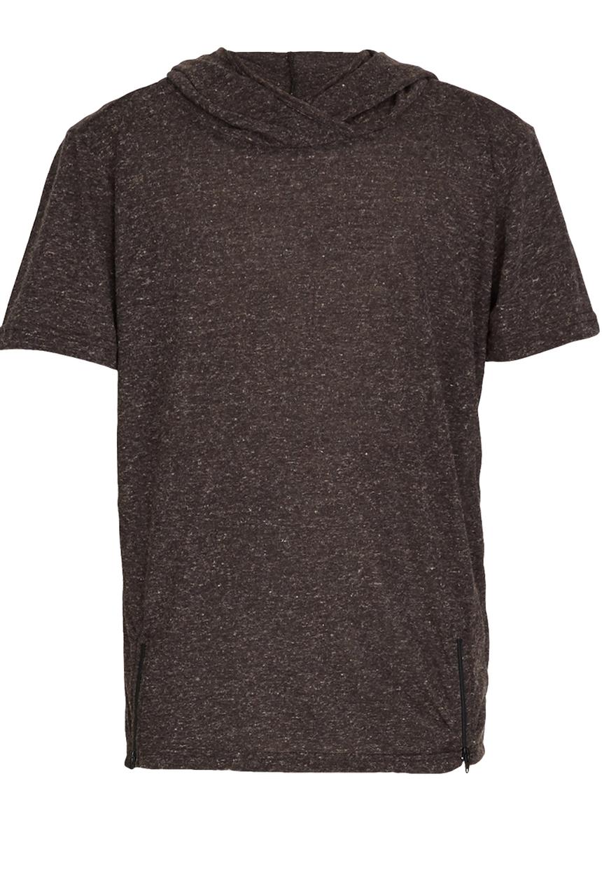 Rebel Republic - Hooded Top Grey Melange