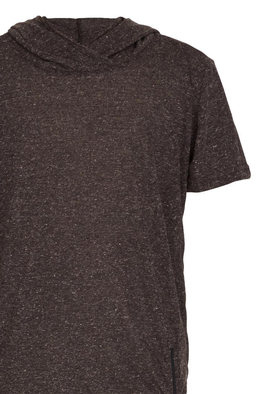 Rebel Republic - Hooded Top Grey Melange
