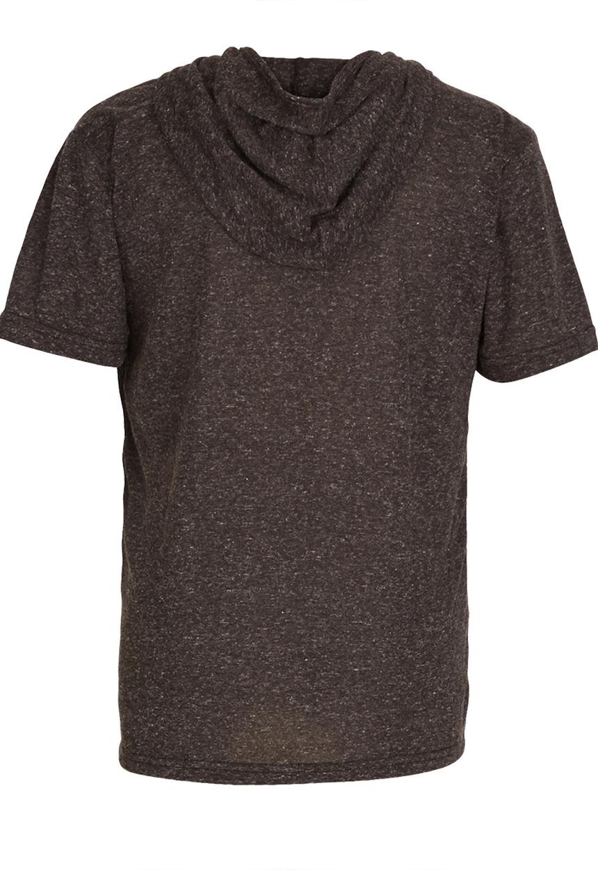 Rebel Republic - Hooded Top Grey Melange