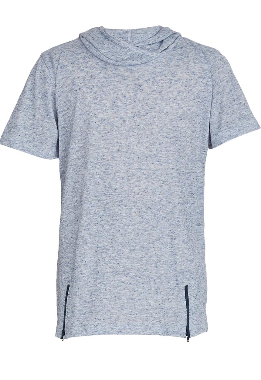 Rebel Republic - Hooded Top Mid Blue