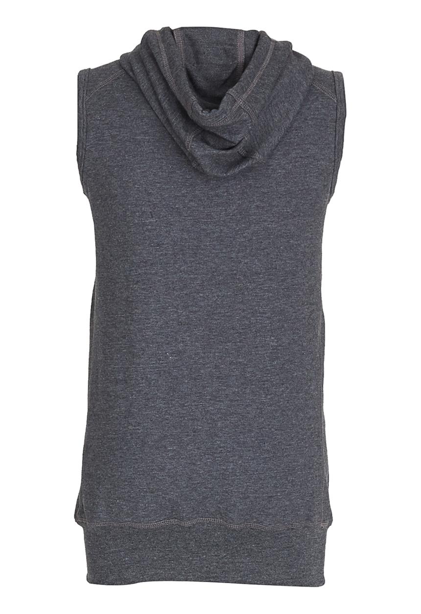 Lithe - Fleece Pullover Hood Grey
