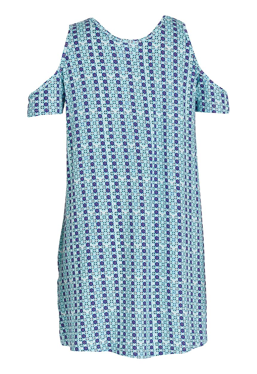 Rebel Republic - Cold  Shoulder Dress Multi-colour