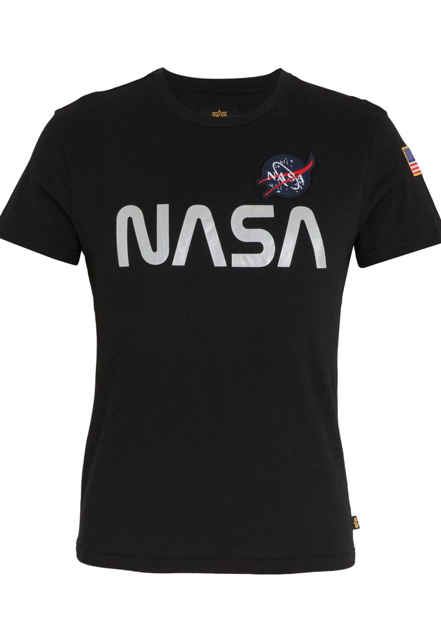 Alpha Industries - NASA T-Shirt Black