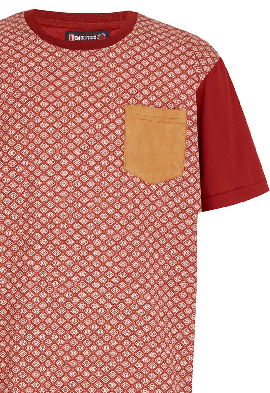 Pop Candy - Boys   Tee Dark Red