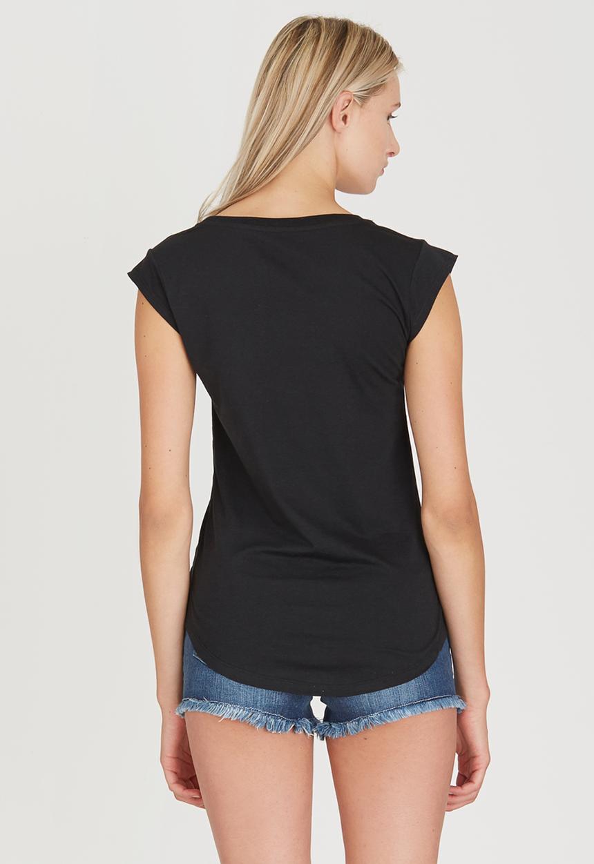 GUESS - Raw Edge Muscle Tee Black
