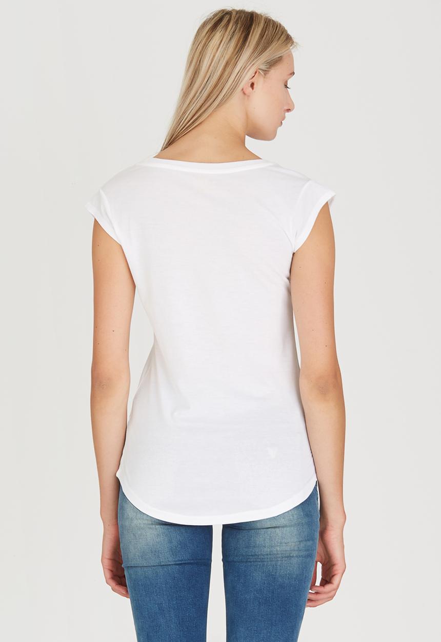 GUESS - Raw Edge Muscle Tee White