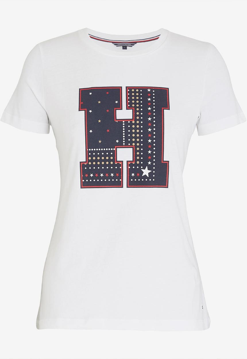Tommy Hilfiger - Ailia Short Sleeve Tee White
