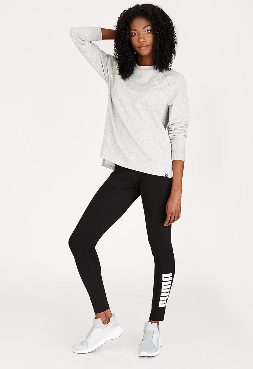 PUMA - Archive Logo Crew Mid Grey