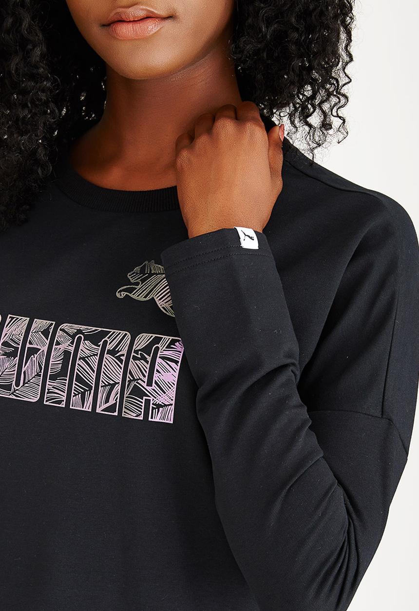 PUMA - Swan Crew Sweater Black
