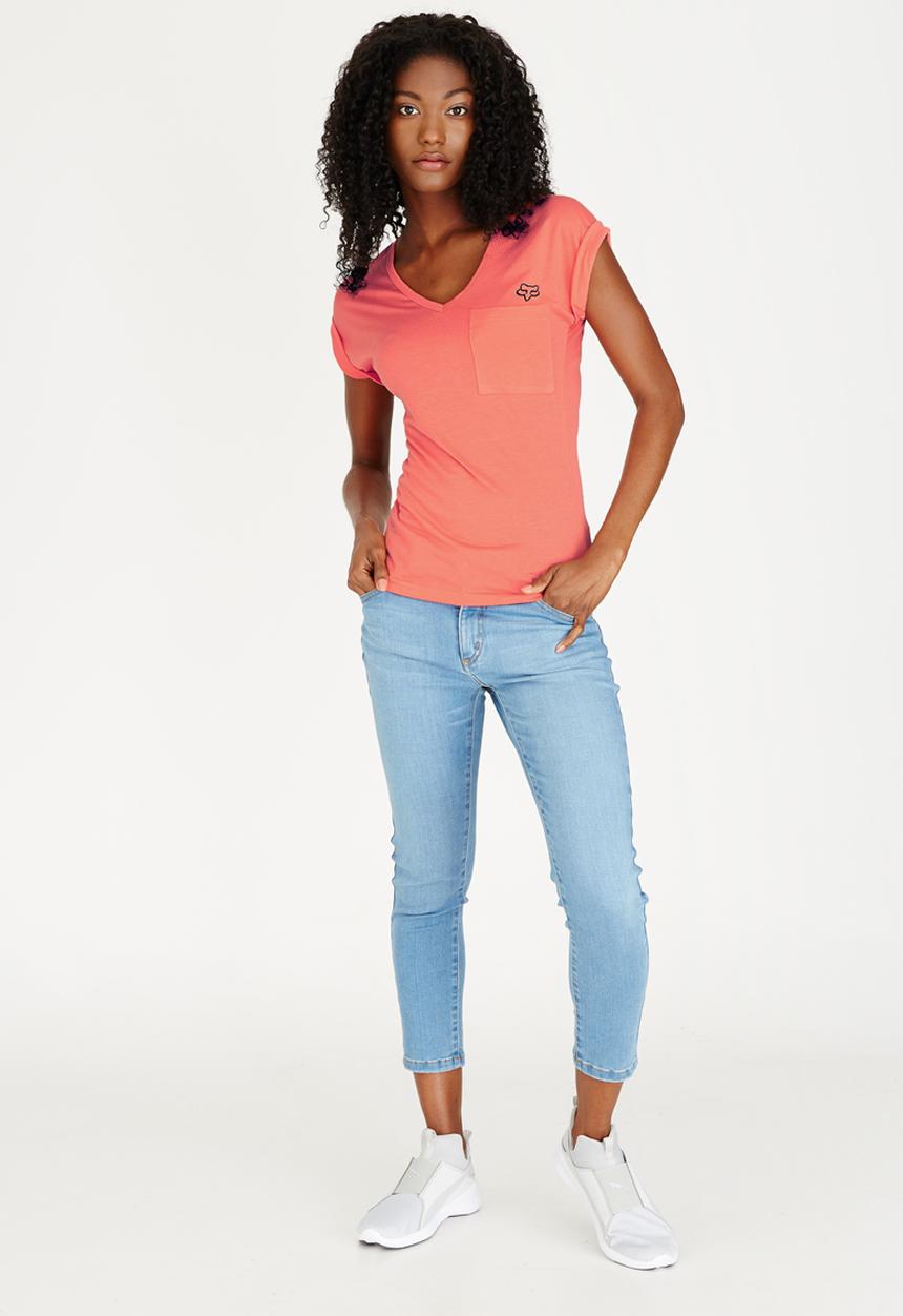 Fox - Whirlwind Core Tee Coral