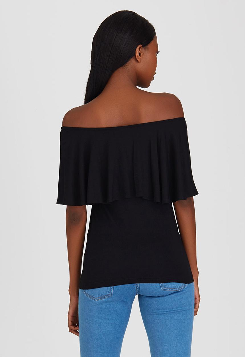 c(inch) - Bardot T-shirt Black