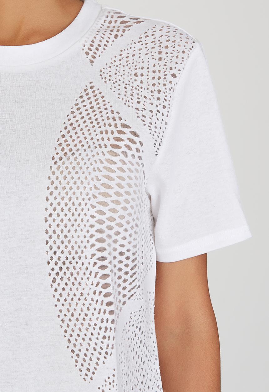 RVCA - Compass Boxy Fit Tee Off White