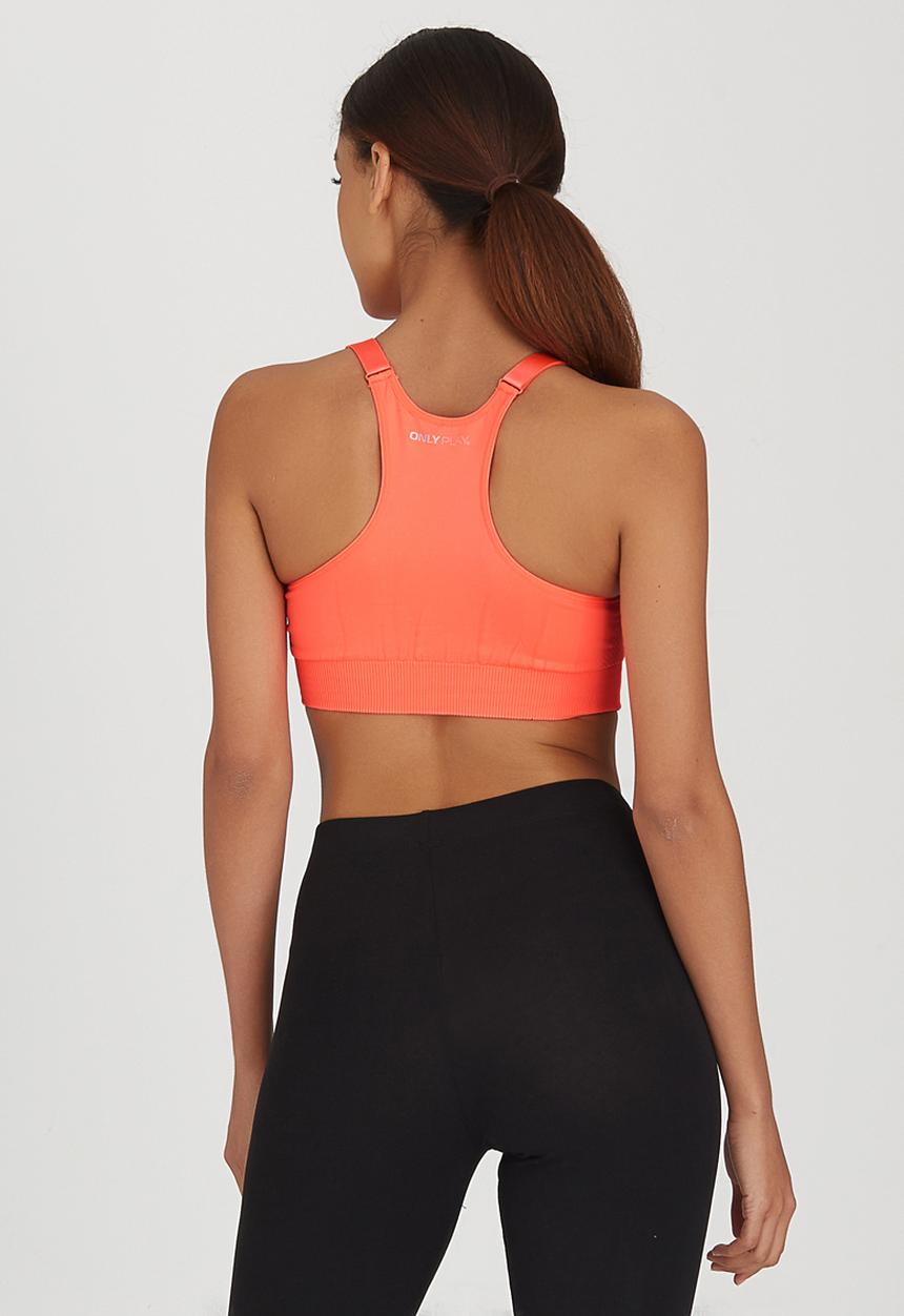 ONLY Play - Sophie Seamless Sports Bra Coral