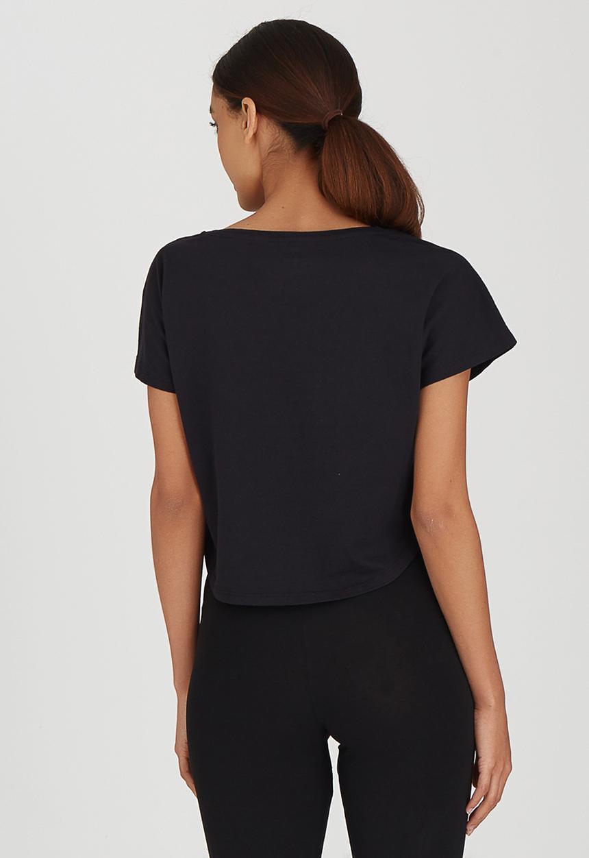 ONLY Play - Brianna Cropped Tee Black