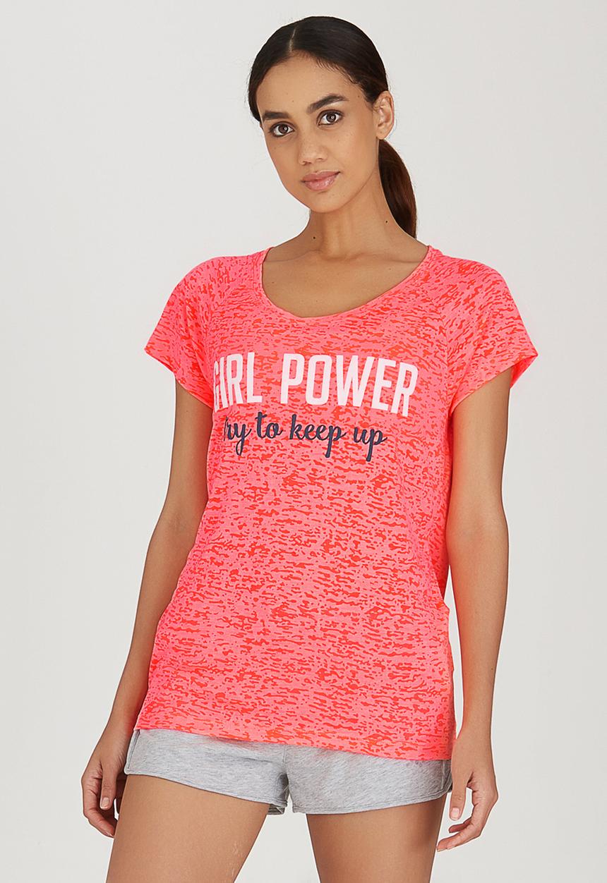 ONLY Play - Elisha Short Sleeve Tee Coral