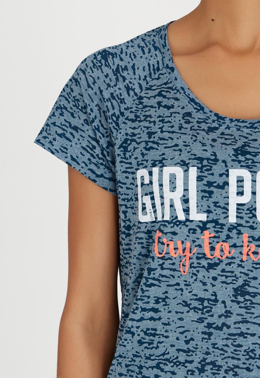 ONLY Play - Elisha Short Sleeve Tee Blue