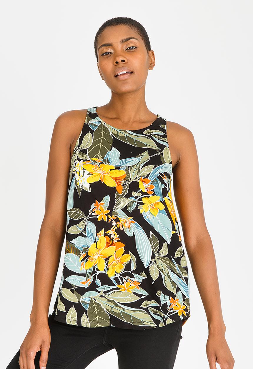 Kate Jordan - Zip Detail Vest Multi-colour