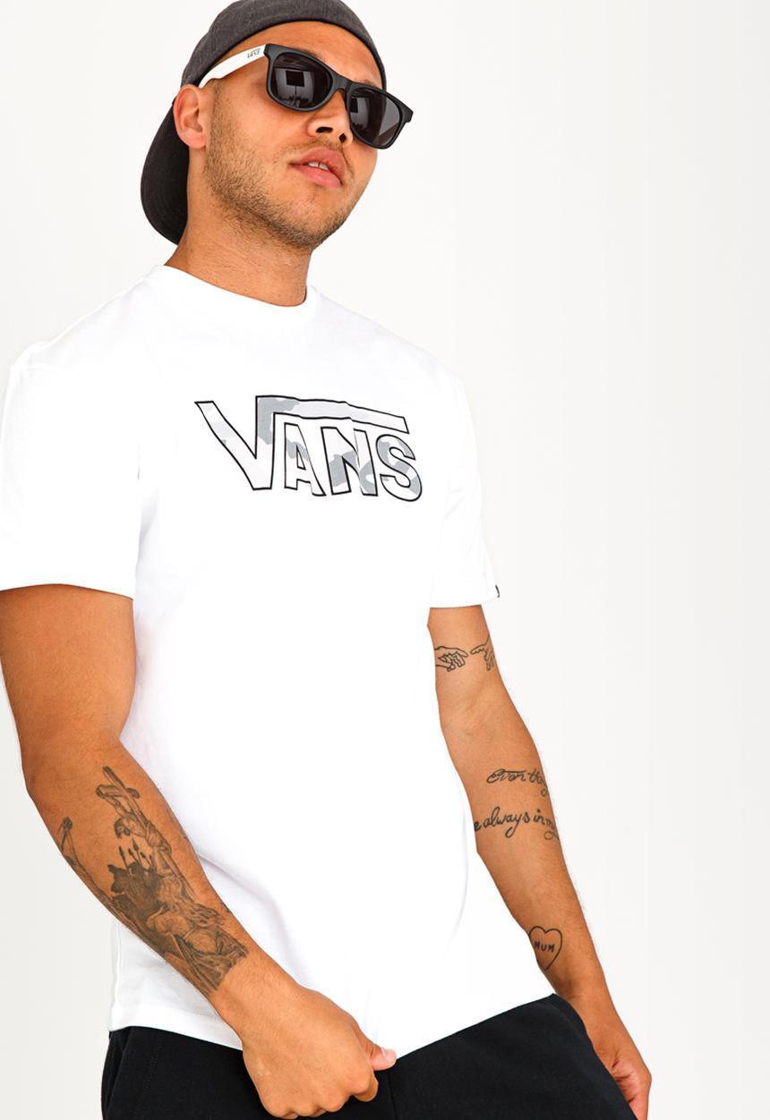Vans - Classic Logo Fill T Shirt White