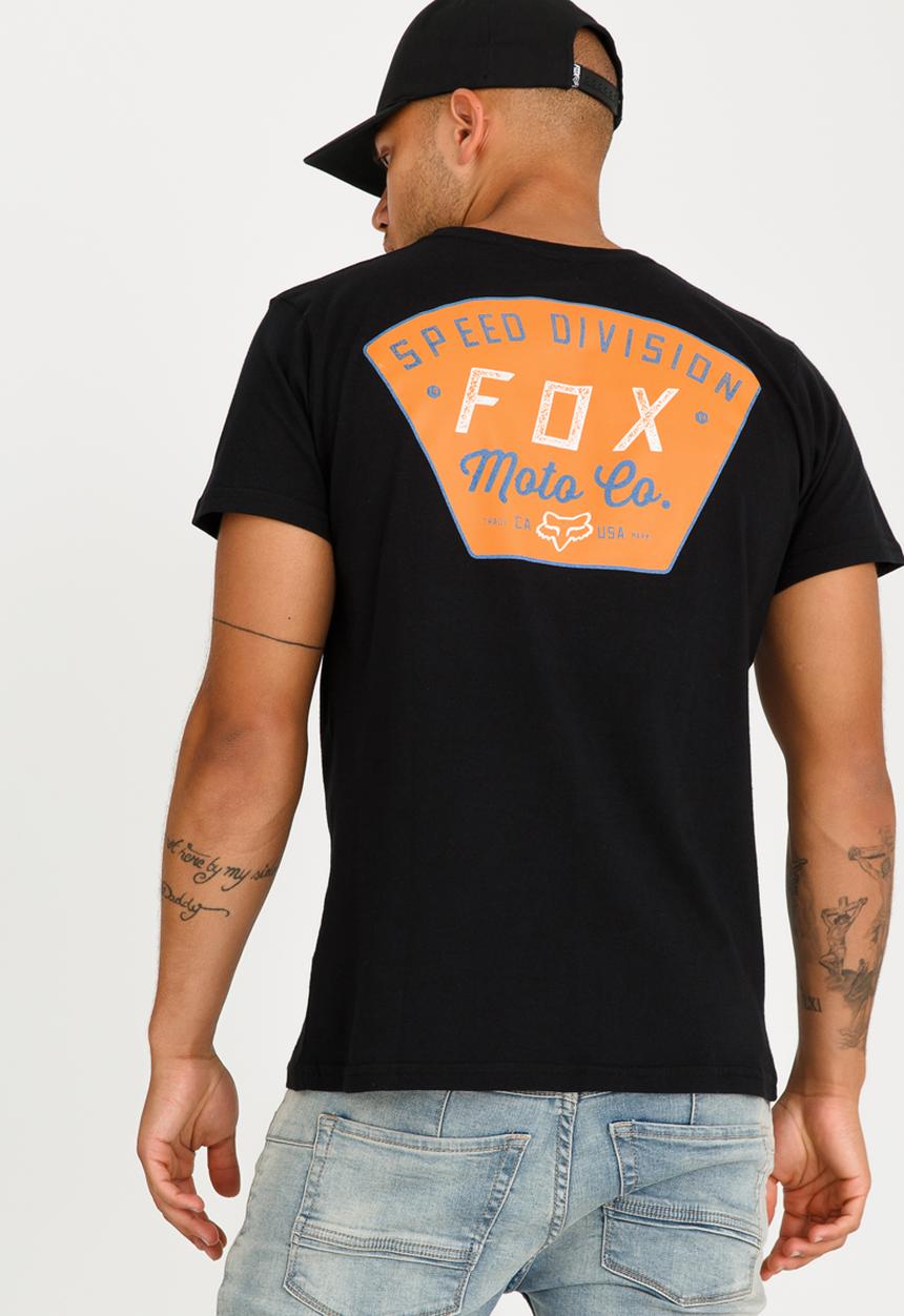 Fox - Seek And Construct Tee Black