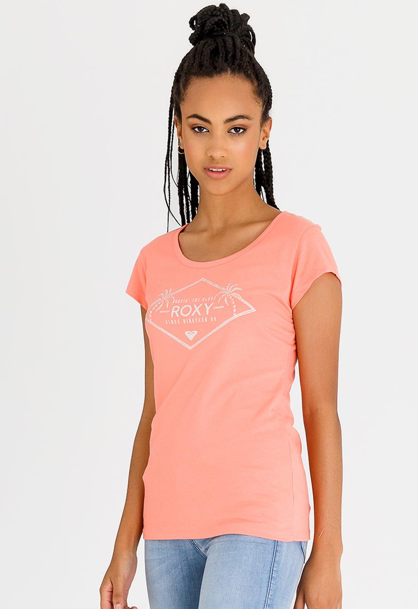 Roxy - Mex Tube Surfin Tee Coral