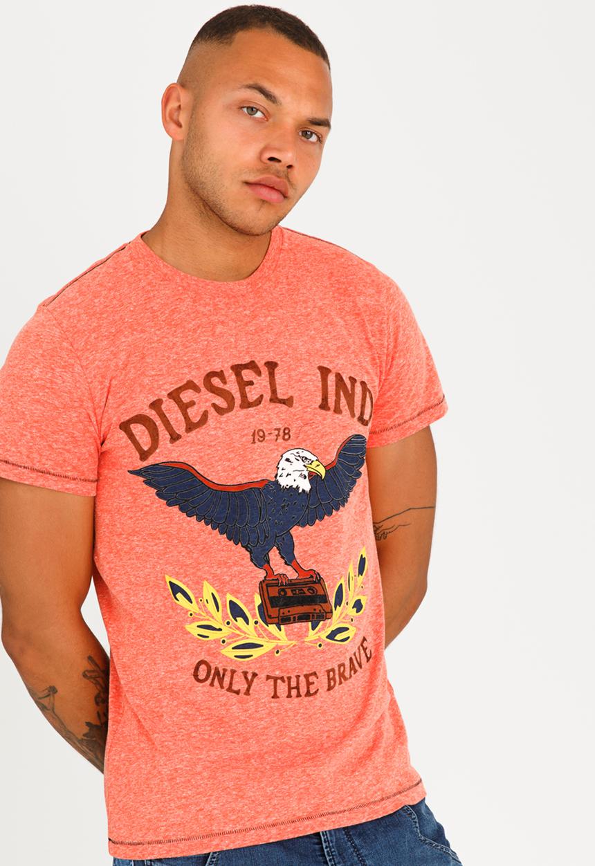 Diesel  - T-Diego - RP T-Shirt Orange