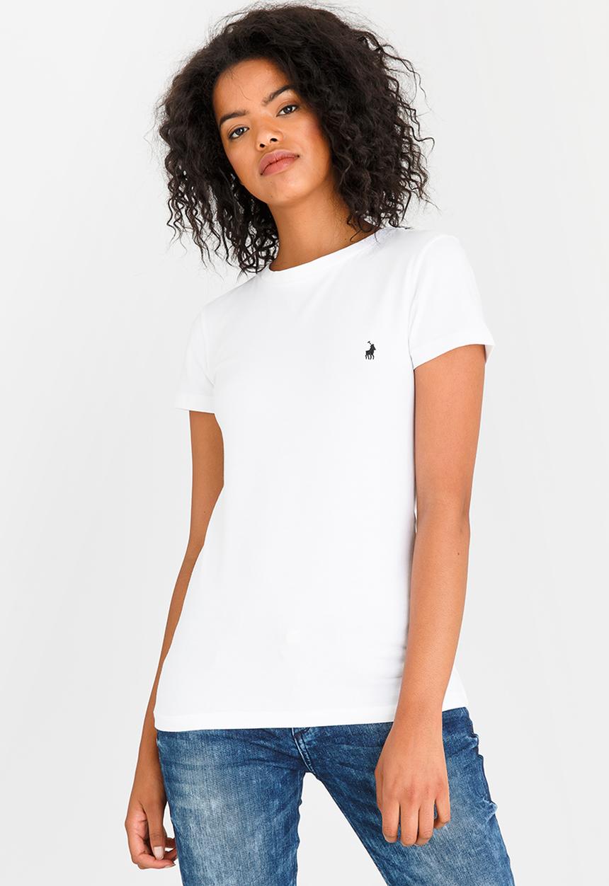 POLO - Allie Short Sleeve Pony Tee White