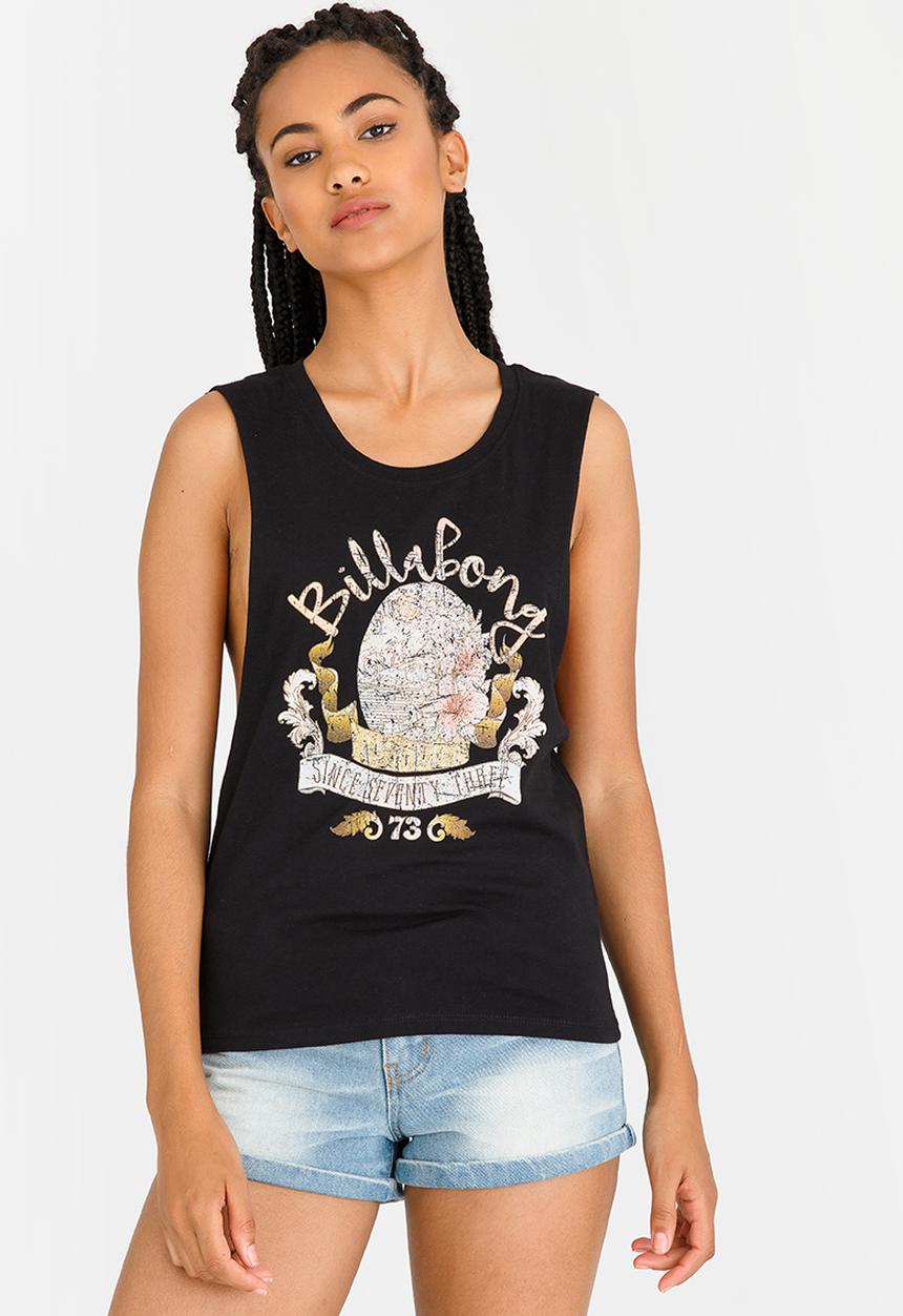 Billabong  - Coco Love Muscle Tee Black