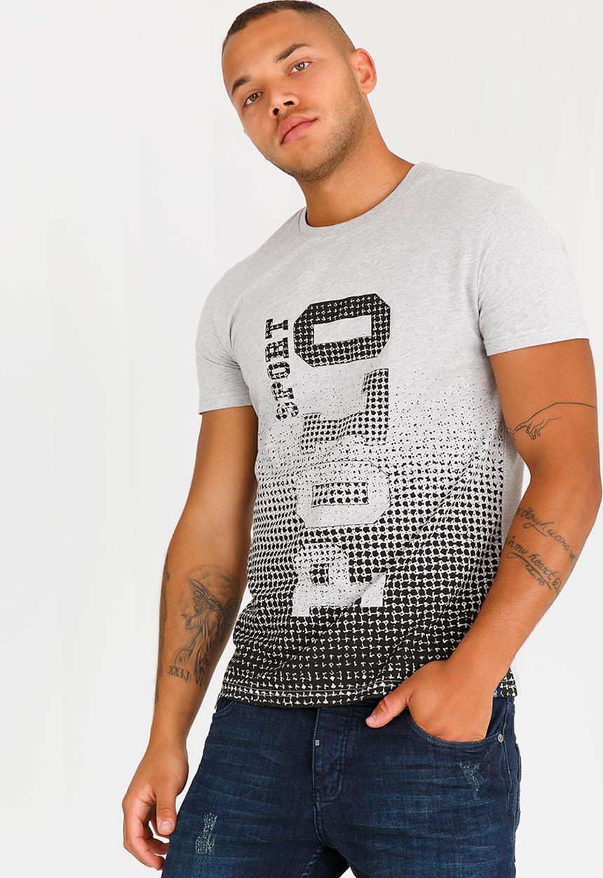 Polo Sport - Ombre Print Graphic T-Shirt Grey