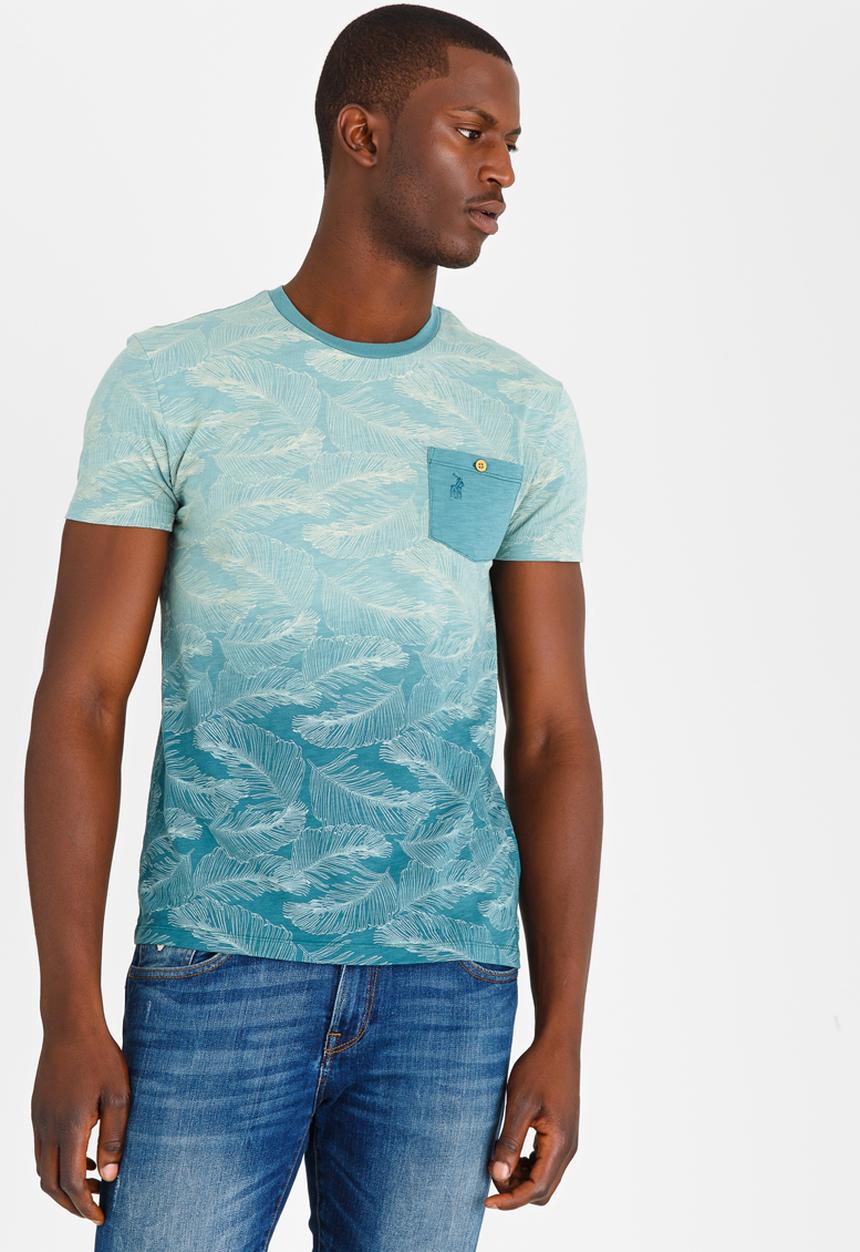 Polo Jeans Co. - Ombre Dip Dye T-Shirt Mid Green