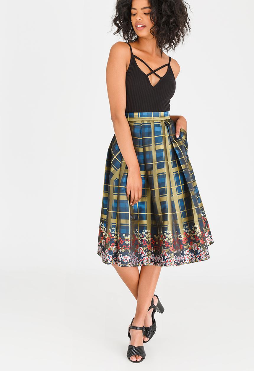 AMANDA LAIRD CHERRY - Malebogo Skirt Gold