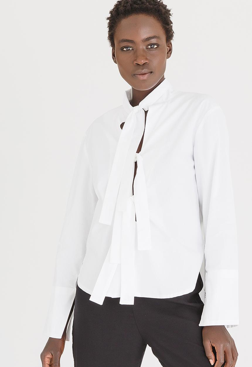 Somerset Jane - Blair Collar Shirt White