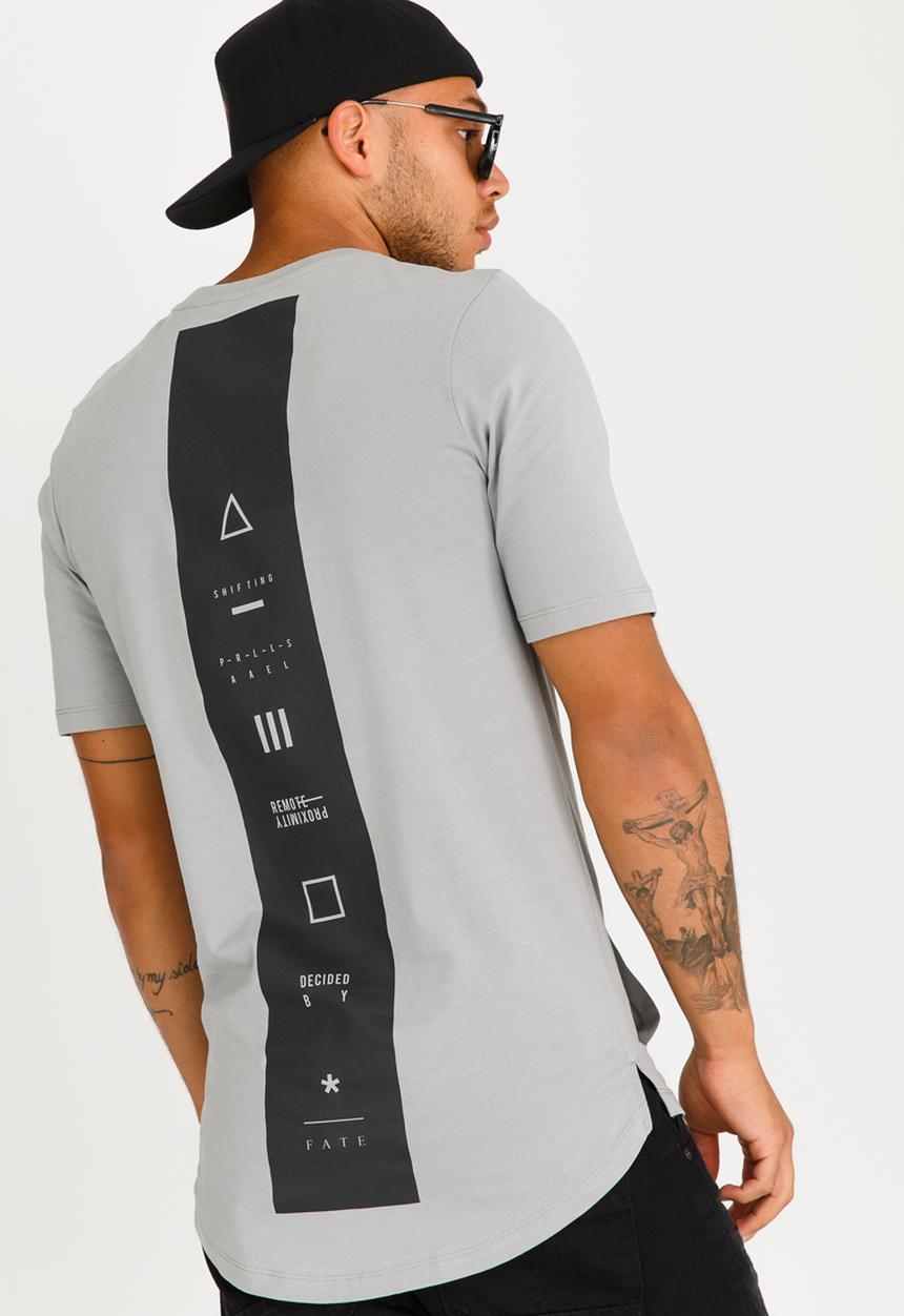Jack & Jones - Fanatic Crew Neck Tee Grey