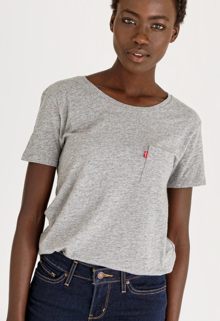Levi’s® - Perfect Pocket Crew T-shirt Grey