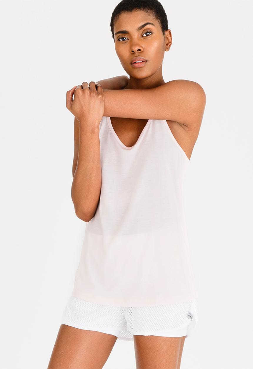 ONLY Play - Wonita Braid Detail Tank Top Pale Pink