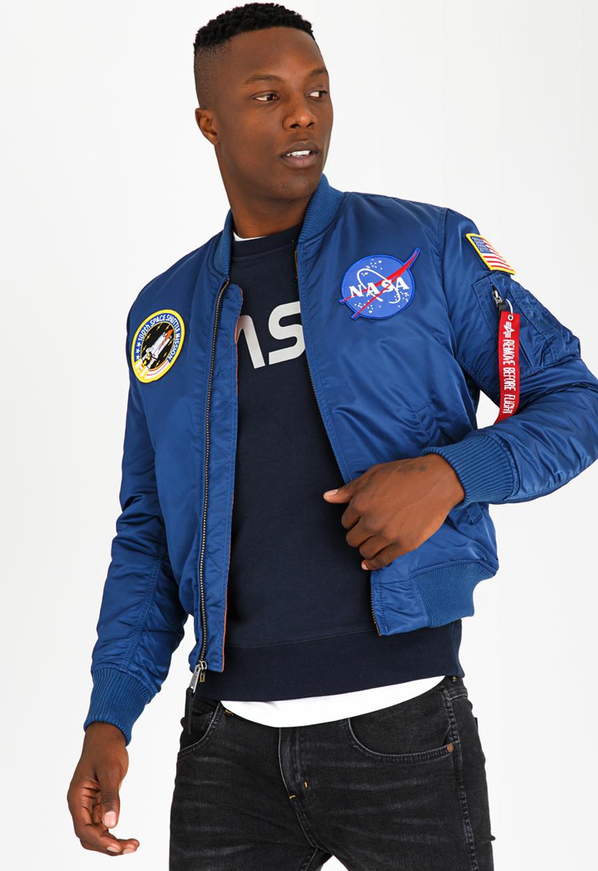 Alpha Industries - MA-1 VF NASA Jacket Blue
