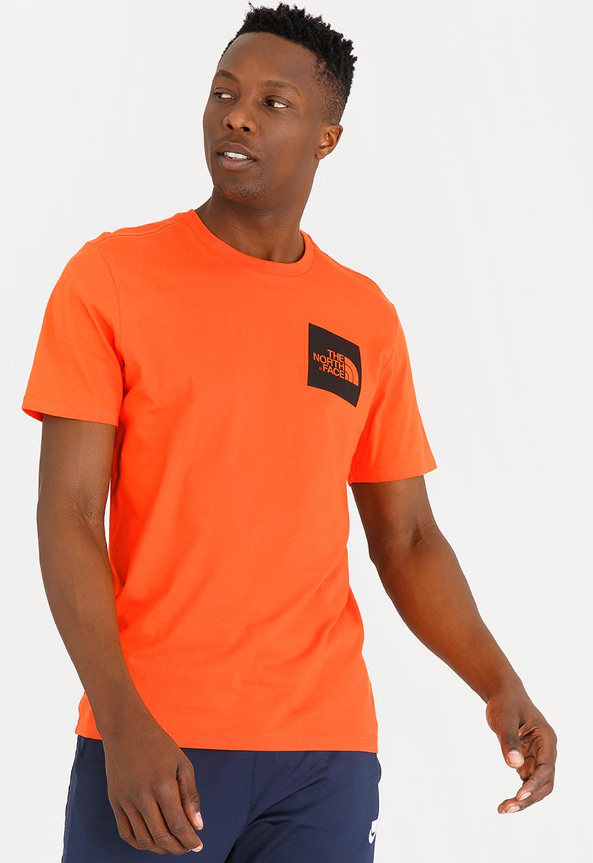 The North Face - Short sleeve fine tee - orange 