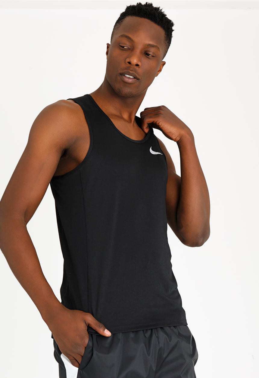 Nike - M NK Dry Miler Tank Black