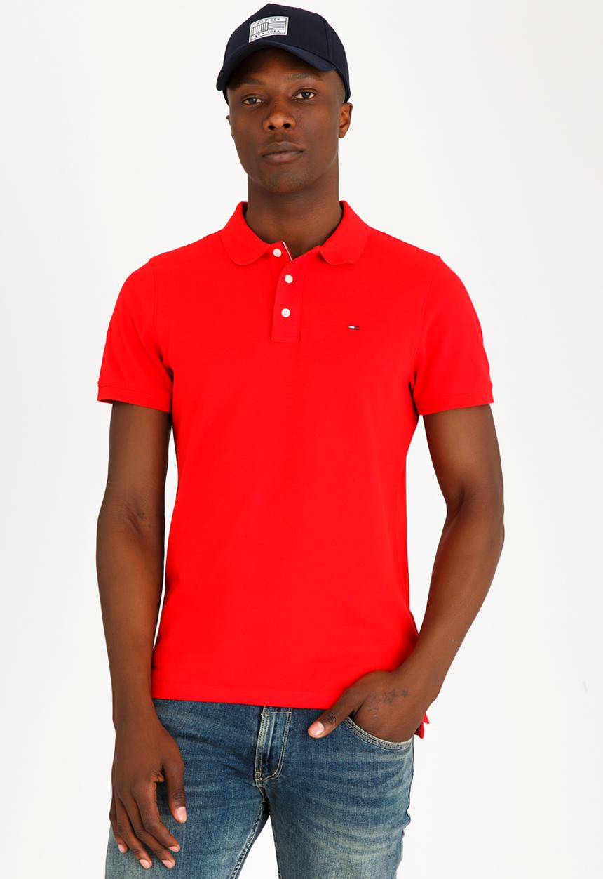 Tommy Hilfiger - Basic Polo Golfer Red