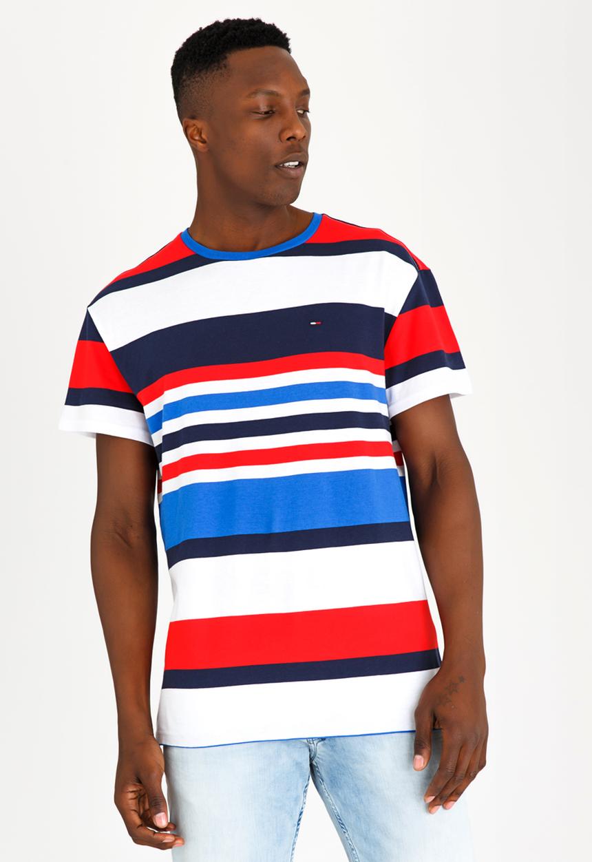 Tommy Hilfiger - Multi Stripe Tee Multi-colour