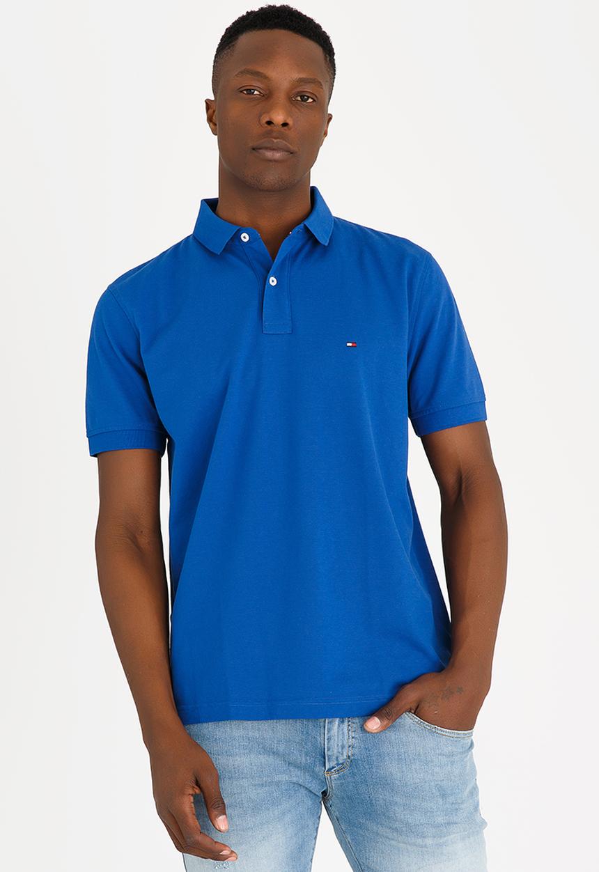 Tommy Hilfiger - Regular Polo Golfer Blue