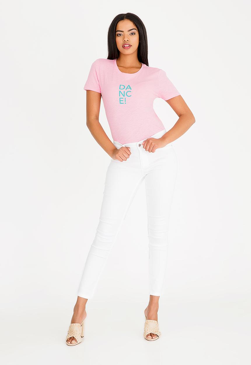 ONLY - Keen Box Tee Mid Pink