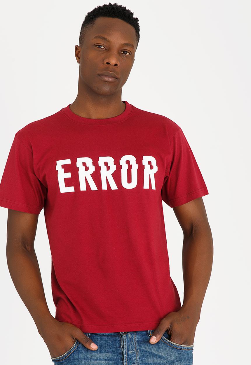 STYLE REPUBLIC - Error Tee Burgundy