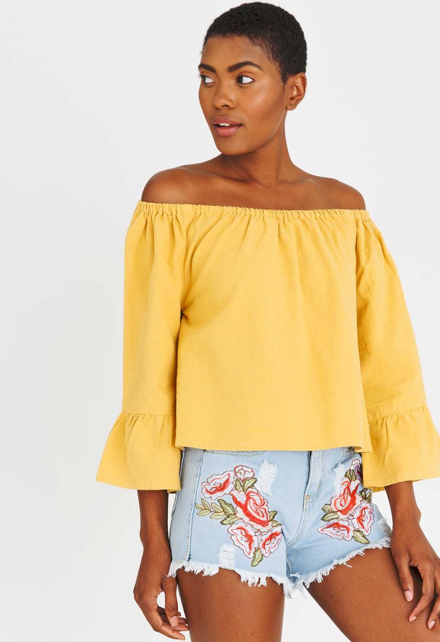 Billabong  - Soul Dreamer Top Yellow