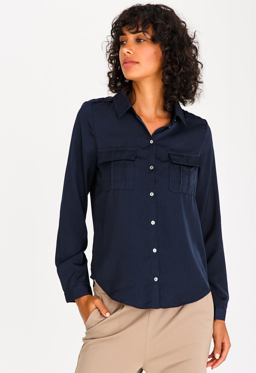 ONLY - Iriga Utility Shirt Navy