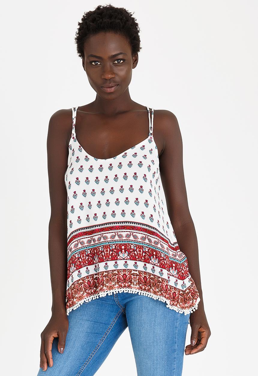edit - Strappy Cami White