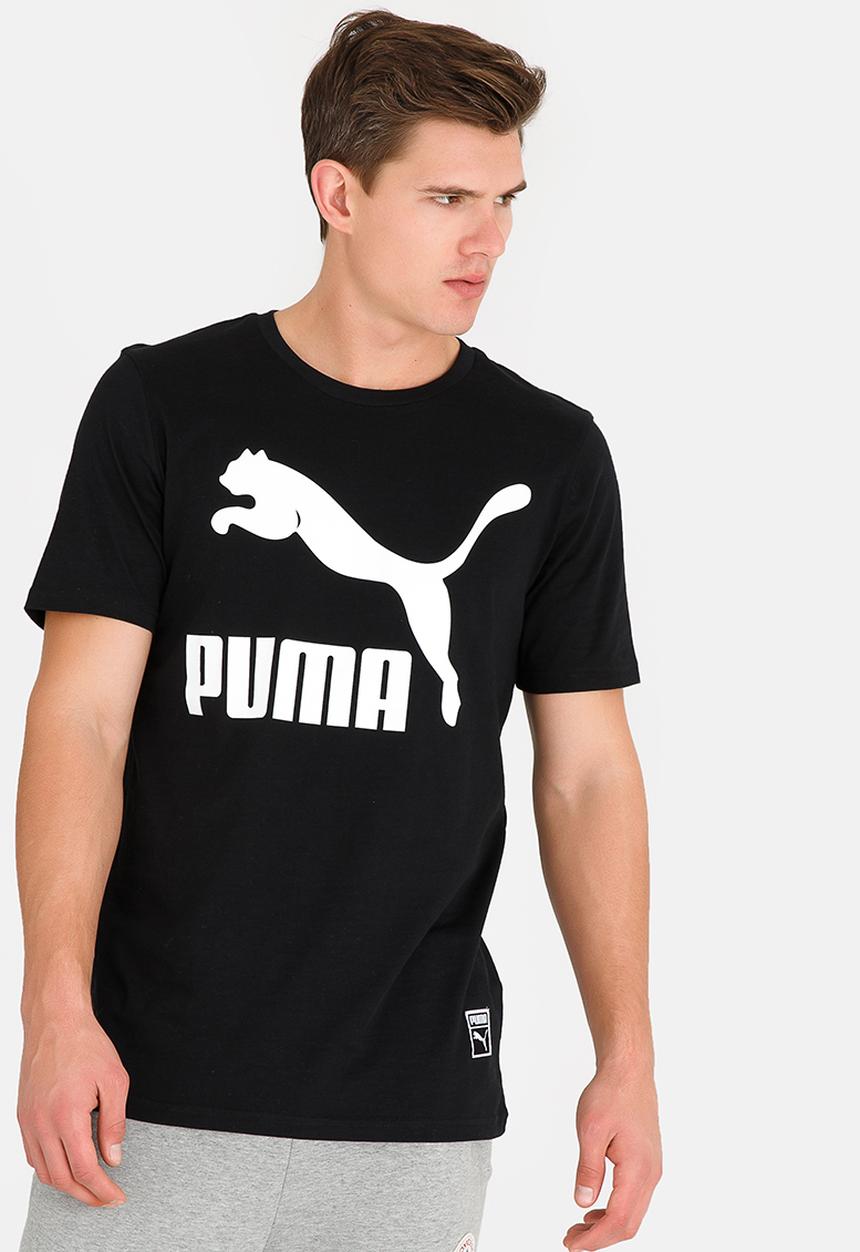 PUMA - Archive Logo Tee Cotton Black Black