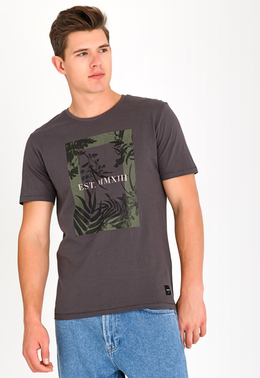 Only & Sons - Crew Neck Tee Charcoal