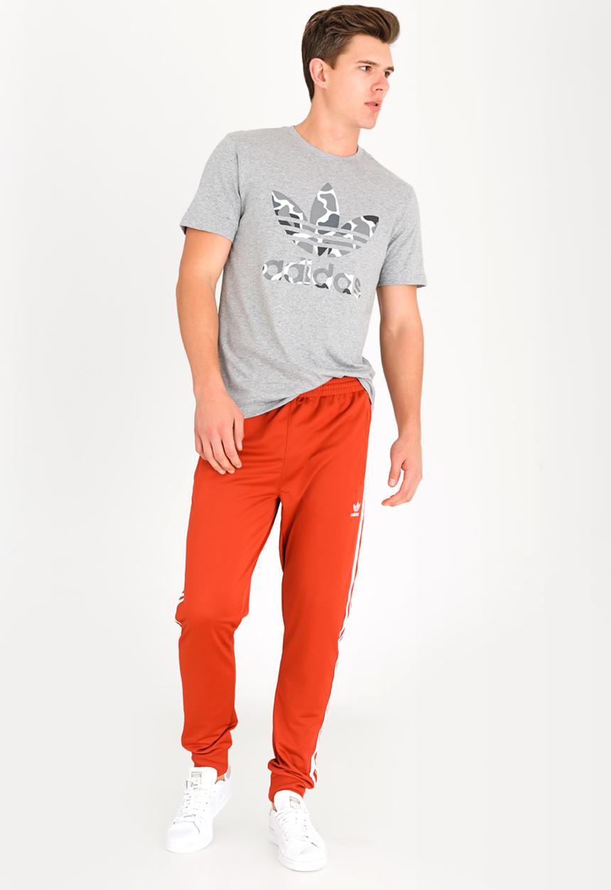 adidas Originals - Sst track pant - shift orange/white