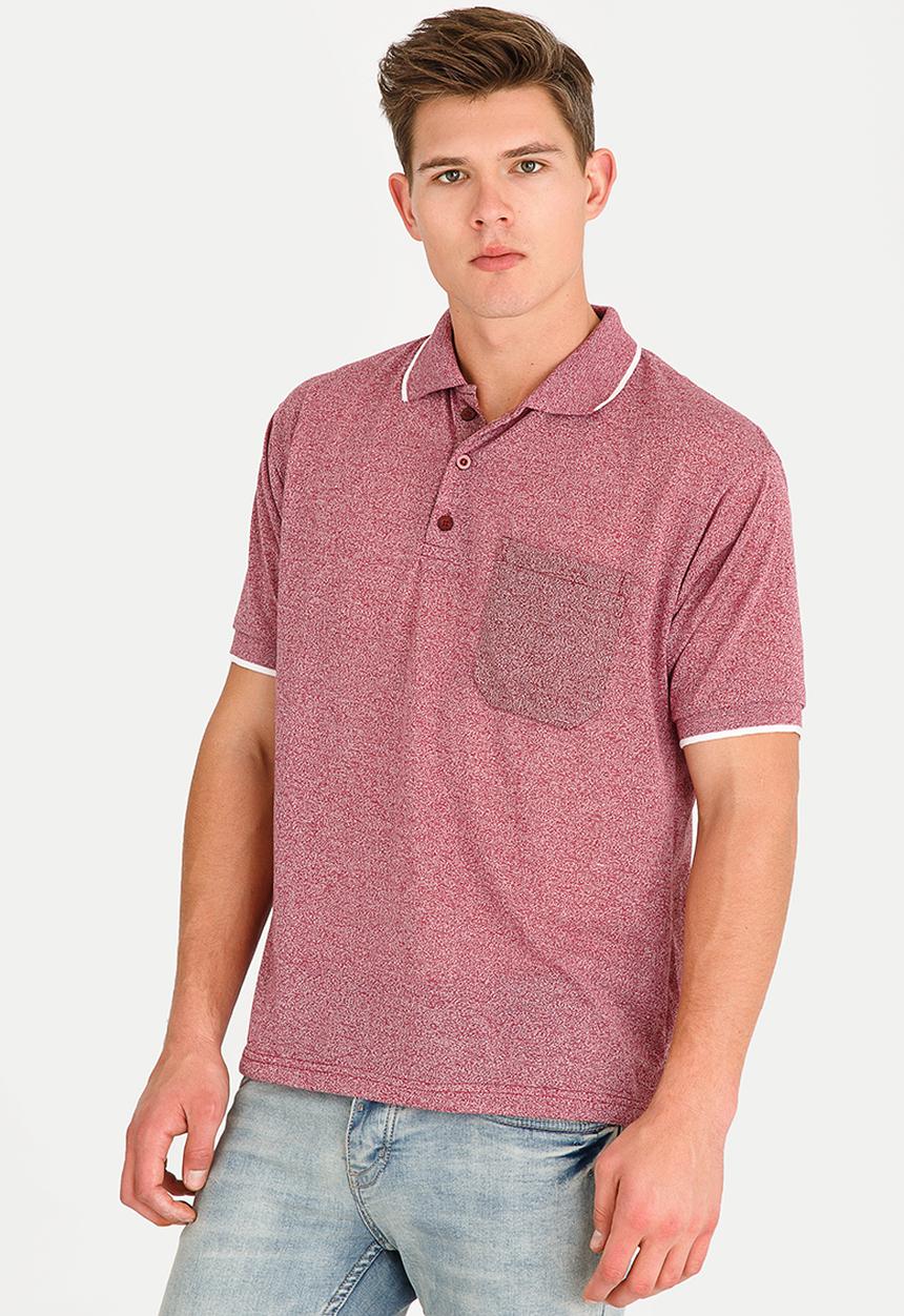 STYLE REPUBLIC - Golfer with Piping Detail Maroon