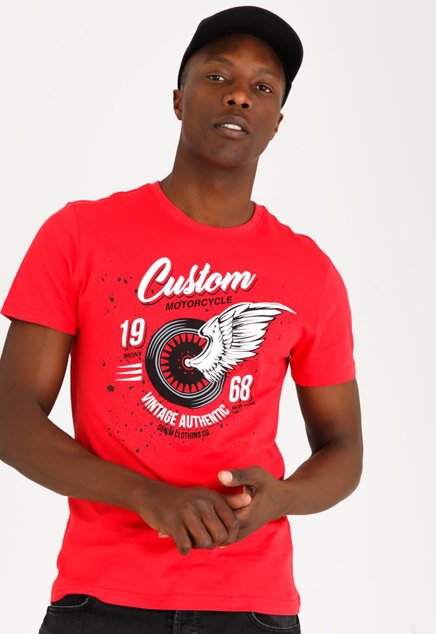 STYLE REPUBLIC - Custom 1968 T-Shirt Red